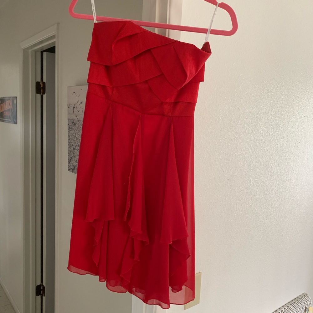 Jessica McClintock formal red dress - Picture 4 of 8